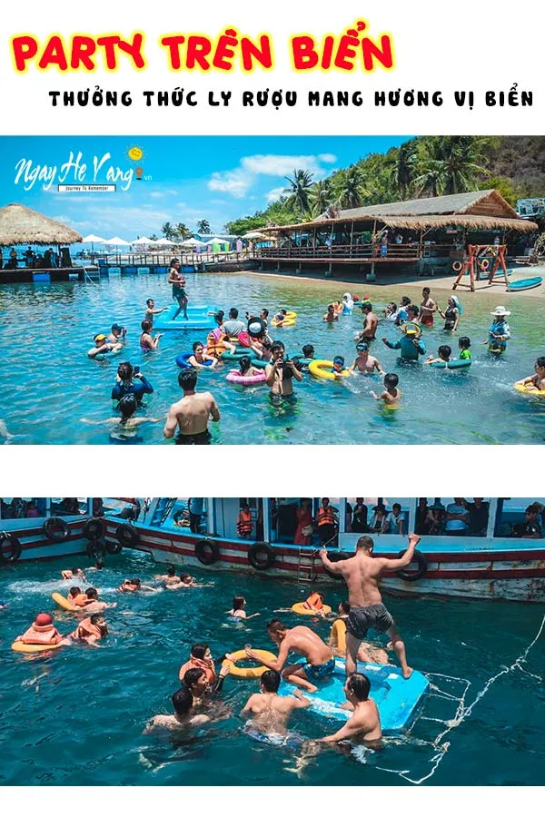 Tiệc Rượu Nổi Trên Vinh biển Nha Trang