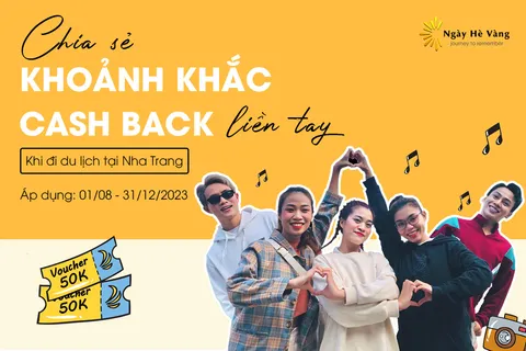 [Sự Kiện] Chia sẻ khoảnh khắc – Cash Back Liền Tay