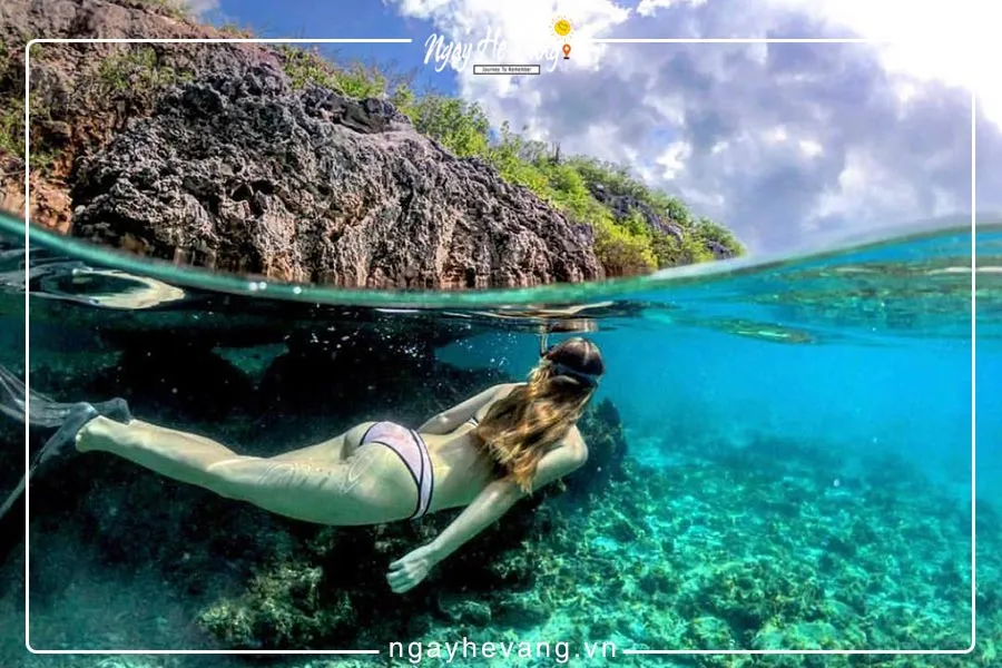 Đảo hòn Mun ở Nha Trang