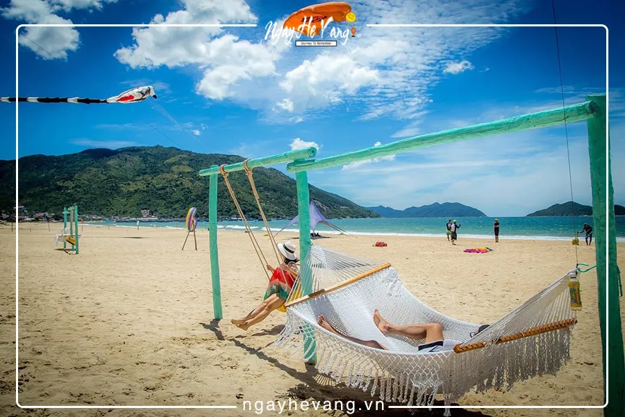 Bãi biển đại lãnh ở Vân Phong