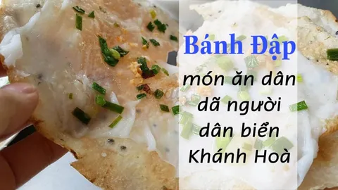 [Ẩm Thực] – Bánh Đập, món ăn dân dã của người Khánh Hòa