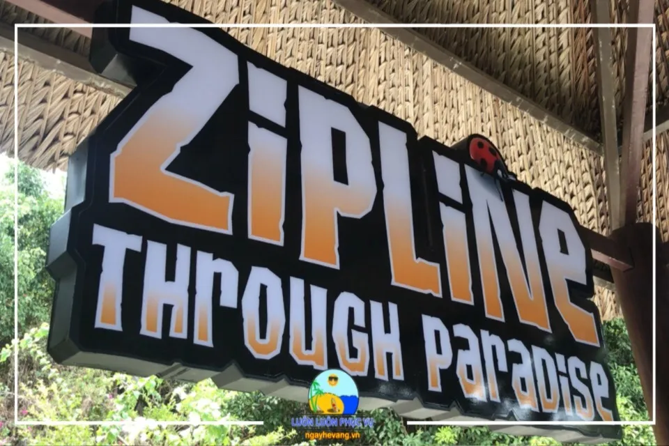 Zipline vinpearl land nha trang