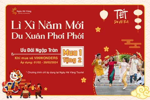 [Sự Kiện] Chương trình khuyến mãi vé Vinwonders Nha Trang Tết 2024
