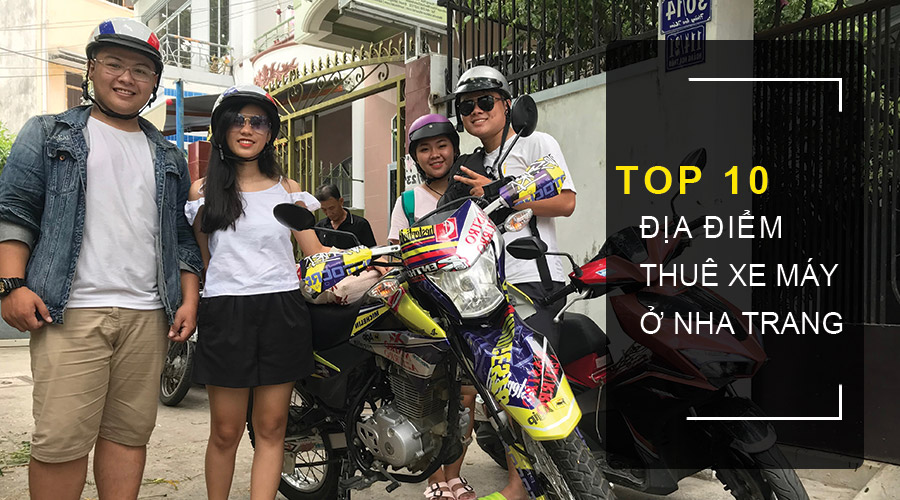 Địa điểm thuê xe máy Nha Trang