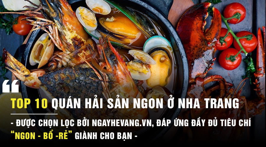 Những quán ăn hải sản ngon ở Nha Trang